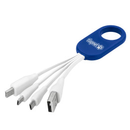 USB kabel 4 v 1 Tlapnet | Univerzální nabíjecí a datový kabel